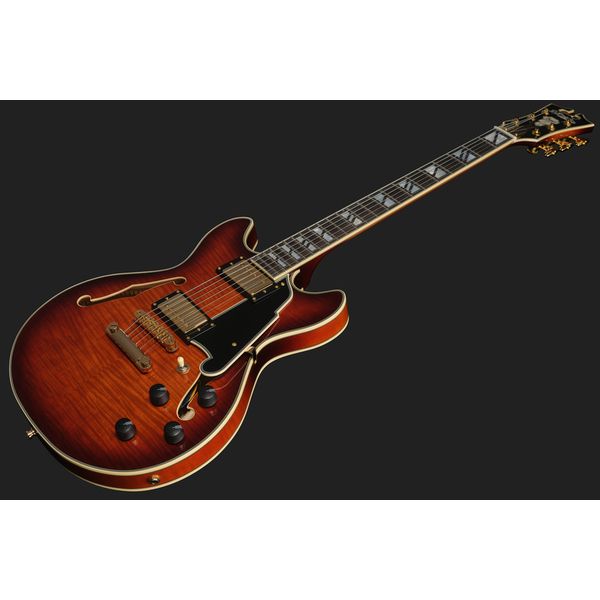 DAngelico Excel Mini DC Amaretto Burst