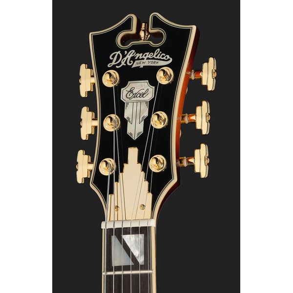 DAngelico Excel Mini DC Amaretto Burst