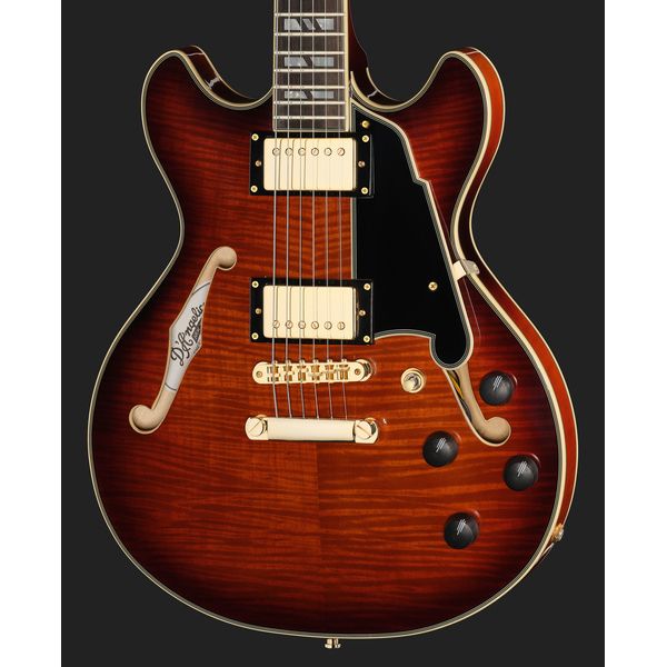 DAngelico Excel Mini DC Amaretto Burst