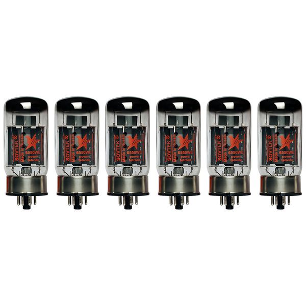 Sovtek 6550WE Matched Sextet