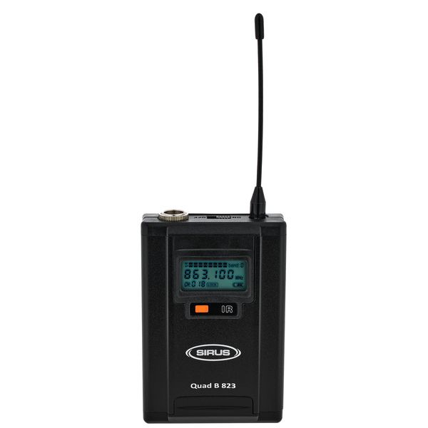 Sirus Quad B 823 4 CH Headmike O Set