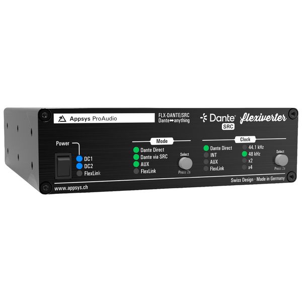 Appsys FLX-DANTE/SRC + AUX-DANTE