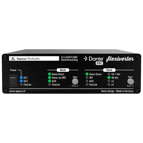Appsys FLX-DANTE/SRC + AUX-DANTE