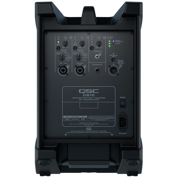 QSC CB10 Stereo Stand Bundle