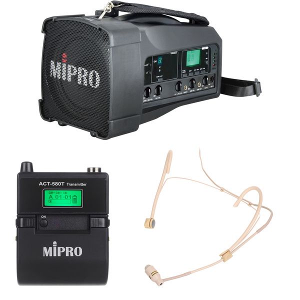 Mipro MA-100G MU-53HNS Bundle