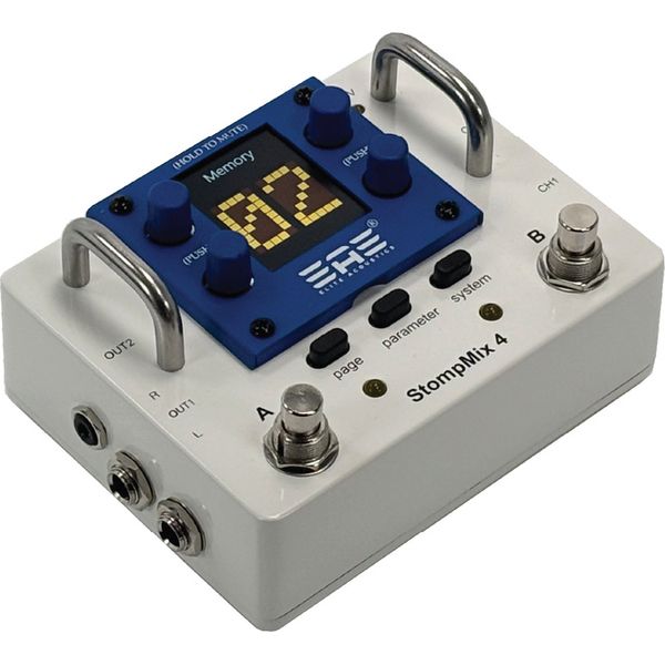 Elite Acoustics Stompmix 4 Pedal Mixer White
