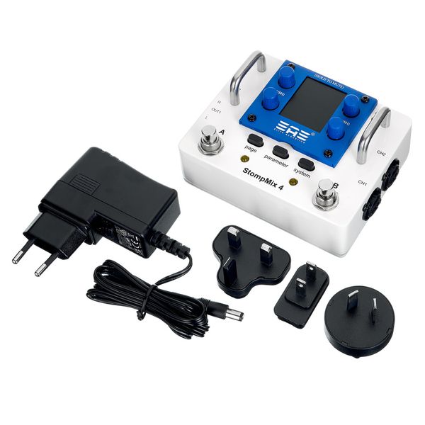 Elite Acoustics Stompmix 4 Pedal Mixer White
