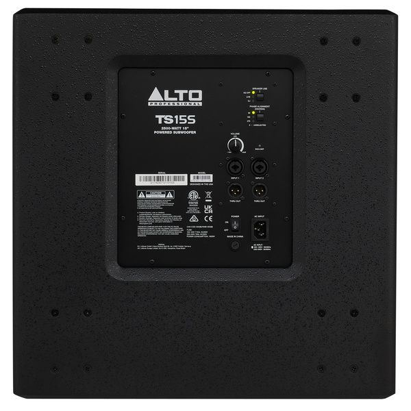 Alto TS 15S Subwoofer Cover Bundle