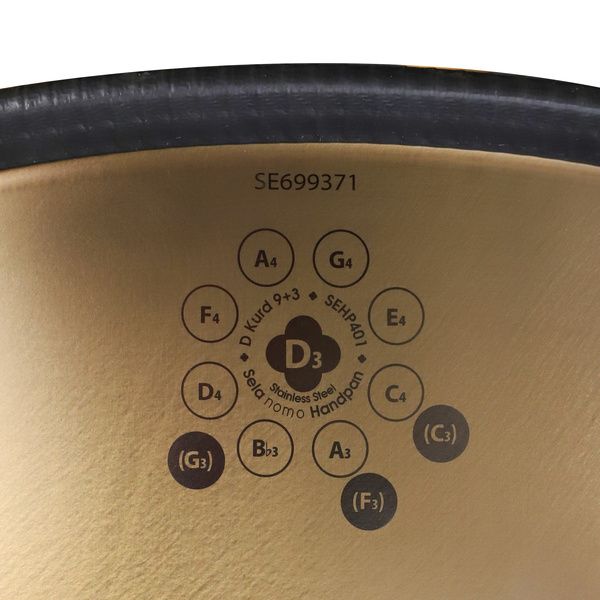 Sela Nomo Handpan D Kurd SEHP401