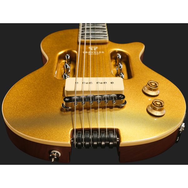 Traveler Guitar EG 1 Deluxe P90 Gold