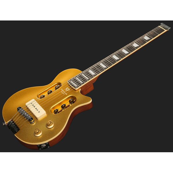 Traveler Guitar EG 1 Deluxe P90 Gold