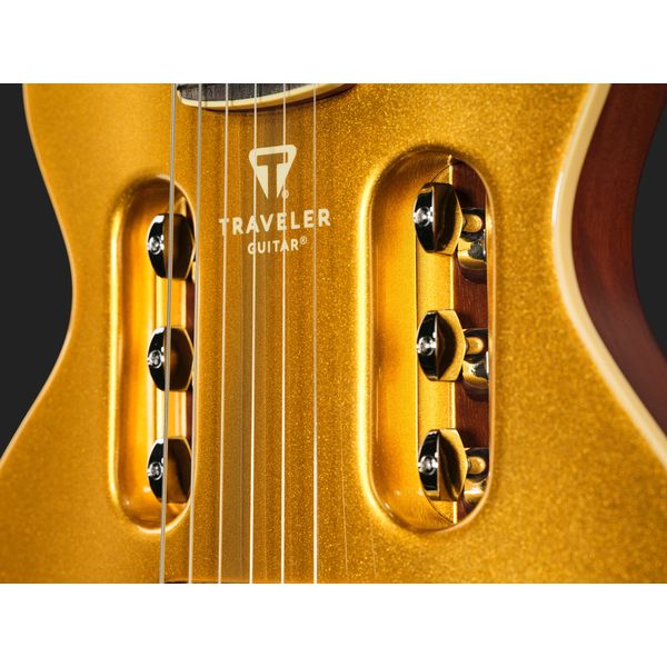 Traveler Guitar EG 1 Deluxe P90 Gold