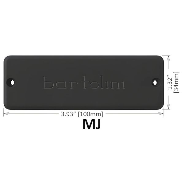 Bartolini Classic Bass MJ Soapbar Bridge