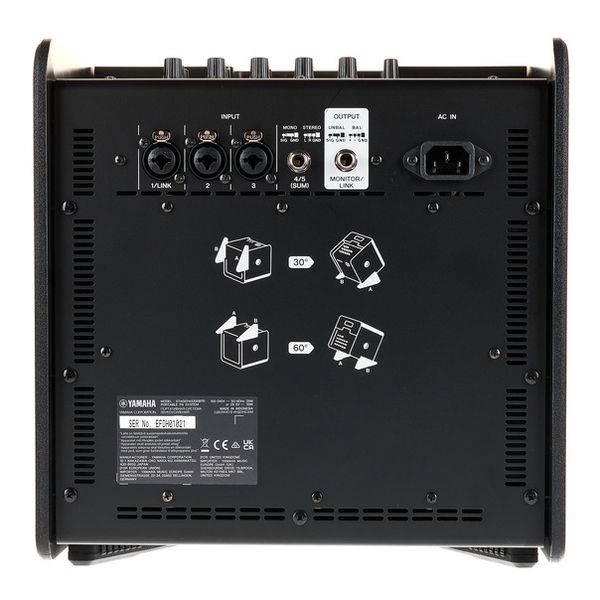 Yamaha Stagepas 200 Case Bundle