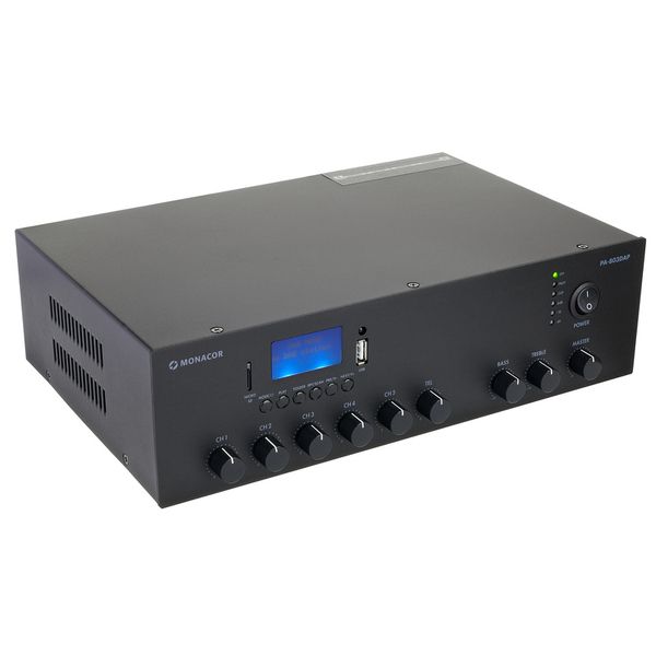 Monacor PA-803DAP 4 room bundle