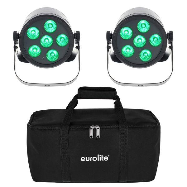 Eurolite Akku PAR 6 QCL Bundle