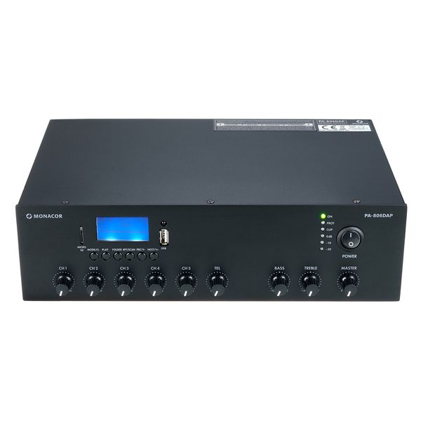 Monacor PA-806DAP 8 room bundle