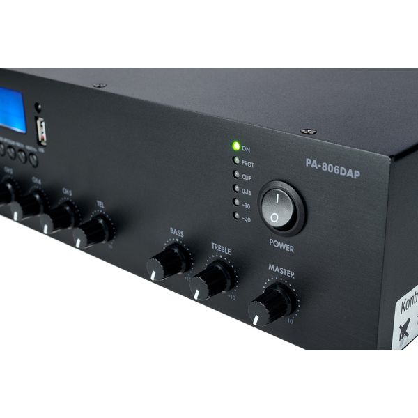Monacor PA-806DAP 8 room bundle
