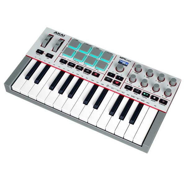AKAI Professional MPK Mini IV Gray-AIEP3 Bundle