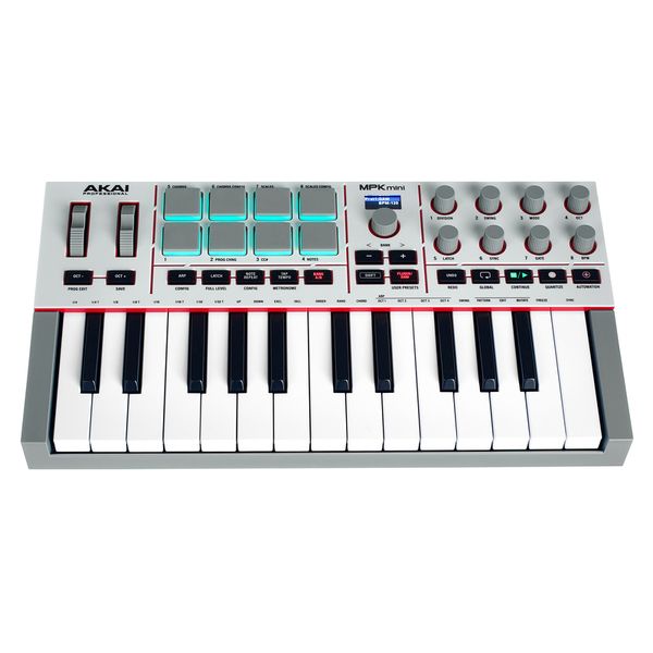 AKAI Professional MPK Mini IV Gray-AIEP3 Bundle