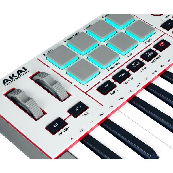 AKAI Professional MPK Mini IV Gray-AIEP3 Bundle