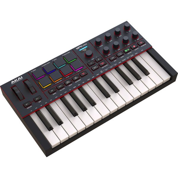 AKAI Professional MPK Mini IV Black-AIEP3 Bundle