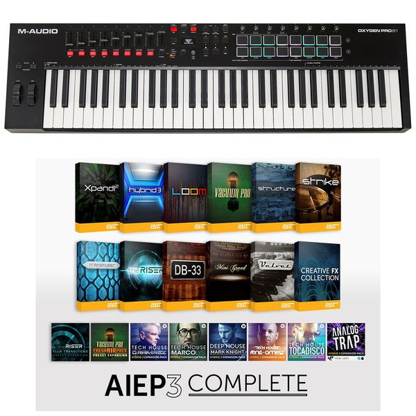 M-Audio Oxygen Pro 49 - AIEP3 Bundle