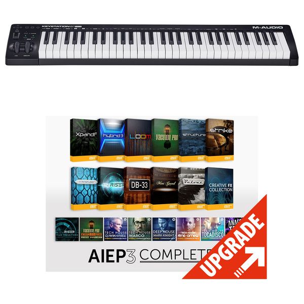 M-Audio Keystation 61 MK3-AIEP3 Bundle