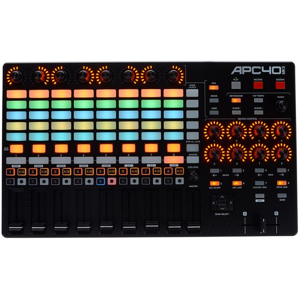 AKAI Professional APC 40 Mk2 Thon Case Bundle