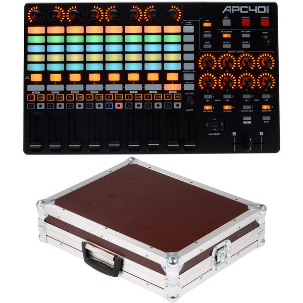 AKAI Professional APC 40 Mk2 Thon Case Bundle