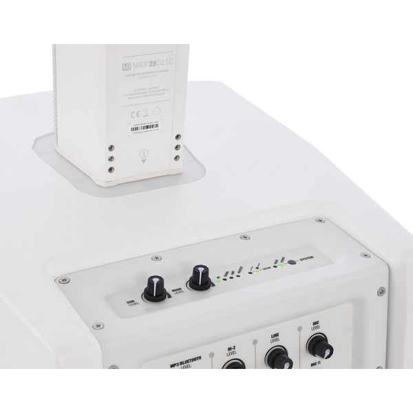 LD Systems Maui 28 G2 White Stereo Bundle