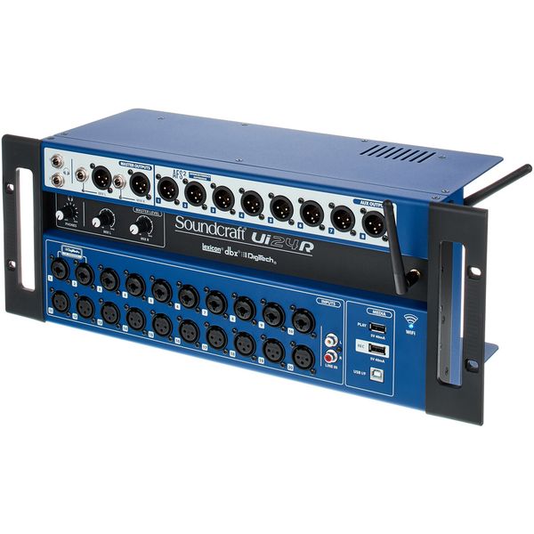Soundcraft Ui24R Thon Case Bundle