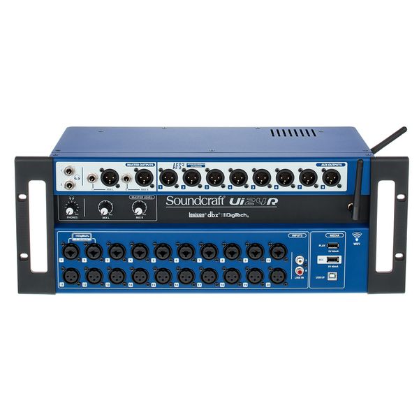 Soundcraft Ui24R Thon Case Bundle