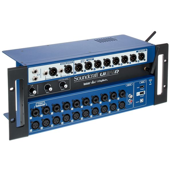 Soundcraft Ui24R Thon Case Bundle