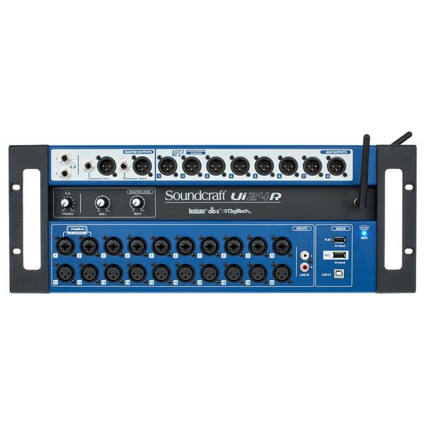 Soundcraft Ui24R Thon Case Bundle