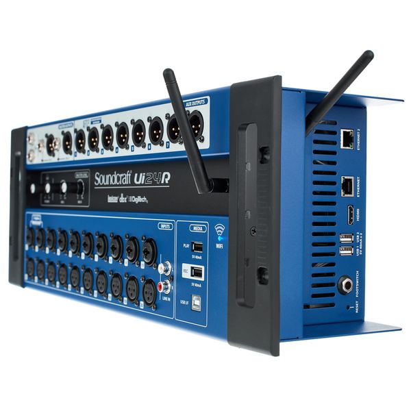 Soundcraft Ui24R Thon Case Bundle