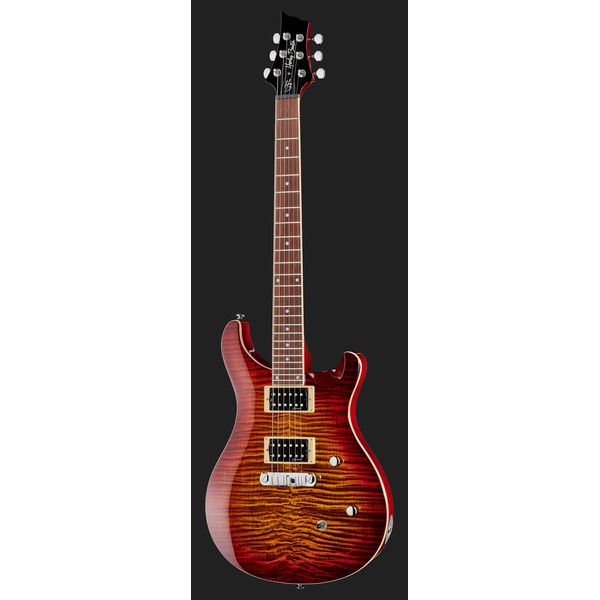 Harley Benton CST-24 Paradise Flame w/Case