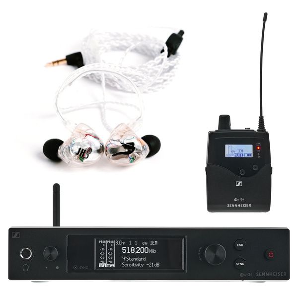 Sennheiser ew IEM G4 A-Band JH5 Bundle