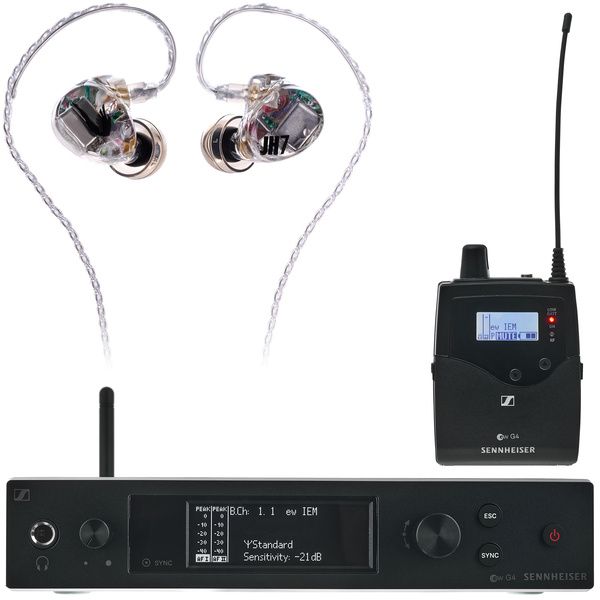 Sennheiser ew IEM G4 A1-Band JH7 Bundle