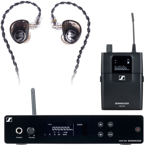 Sennheiser XSW IEM Set A-Band Jessie Bk