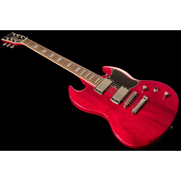 Harley Benton DC-Custom II Cherry Set 2