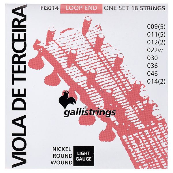 Galli Strings FG014-18str Viola da Terceira