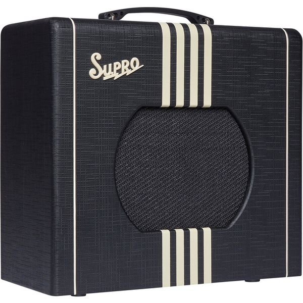 Supro Delta King 10 Black & Cream