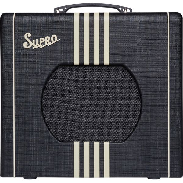 Supro Delta King 10 Black & Cream