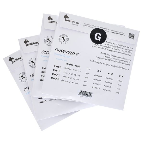 Galli Strings OV81-S 1/2 Ouverture DB Str.