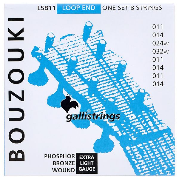 Galli Strings LSB11 Greek Bouzouki Strings