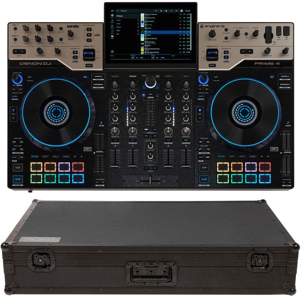Denon DJ Prime 4 G2 Premium Case Bundle