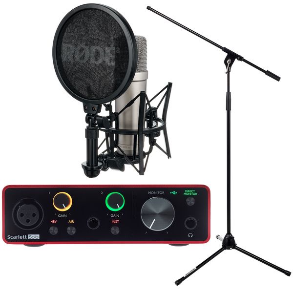 Focusrite Scarlett Solo 3rd NT1 A Bundle