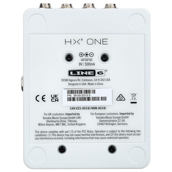 Line6 HX One LTD White