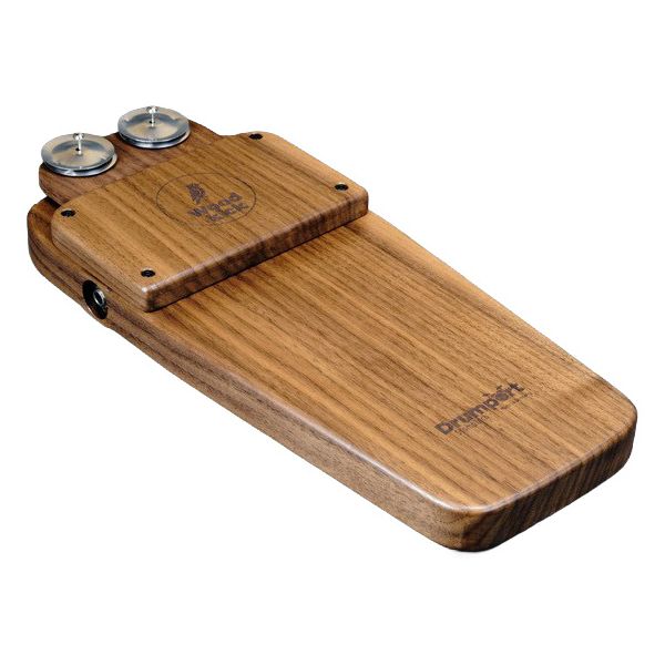 Drumport StompTech Wood Kick Walnut